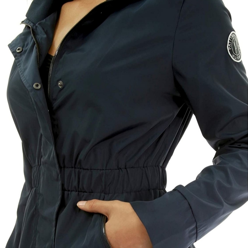 NWT PattyBoutik | Long Hooded Jacket